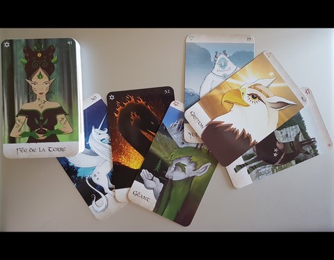 Cartes de l'Oracle des Êtres Elémentaires