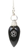 Pendule Wicca en Onyx