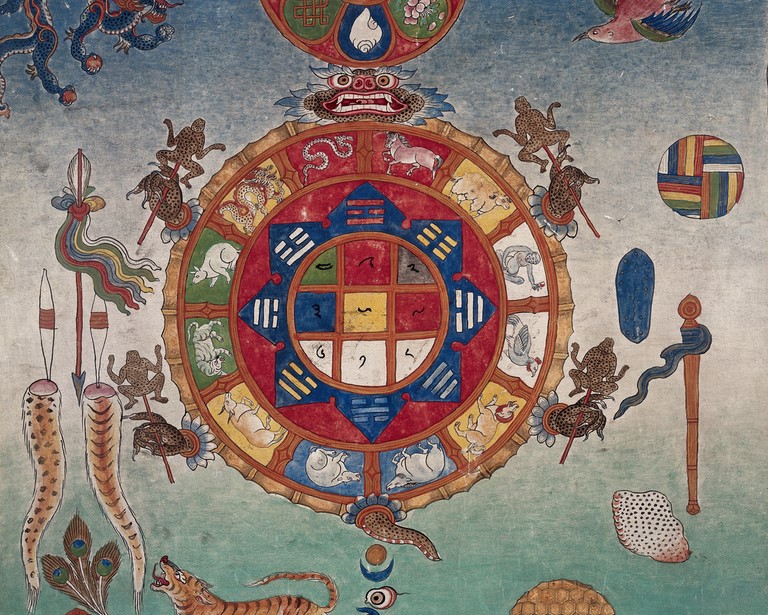 Thangka tibétain