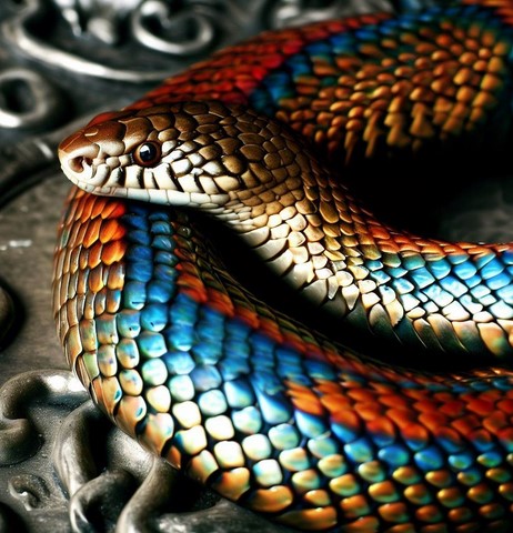 Serpent de Métal